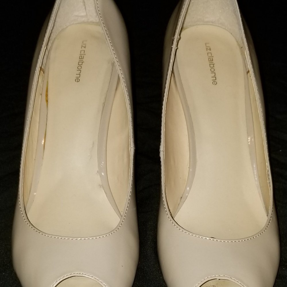 Liz Claiborne Peep Toe Pumps